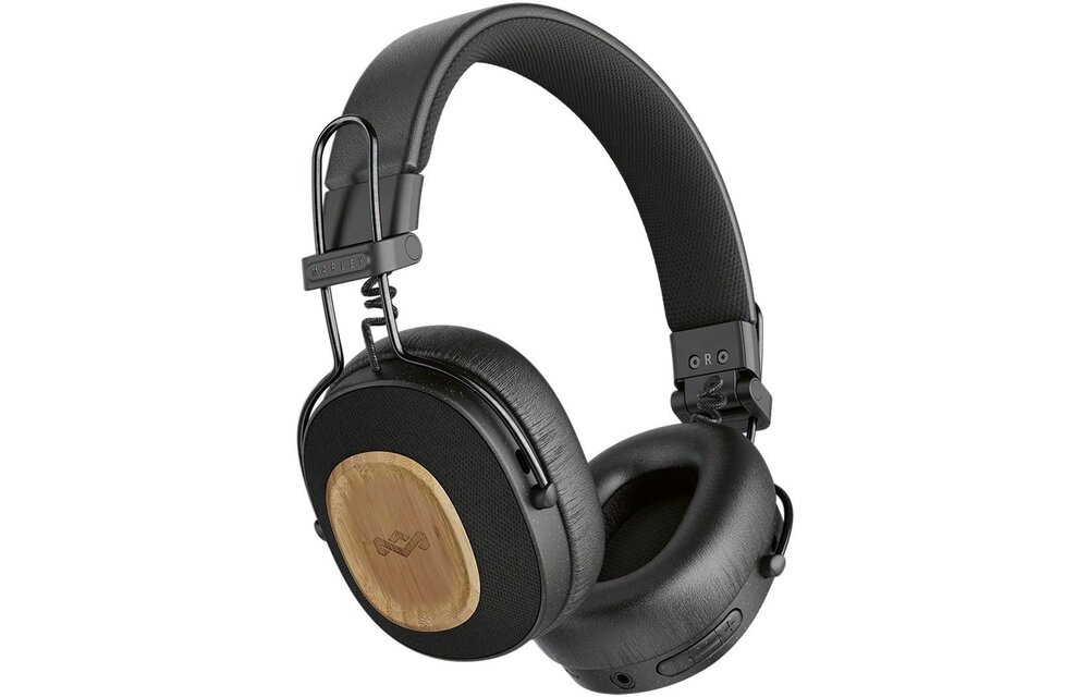 House of Marley Positive Vibration Riddim Signature Black - Draadloze koptelefoon