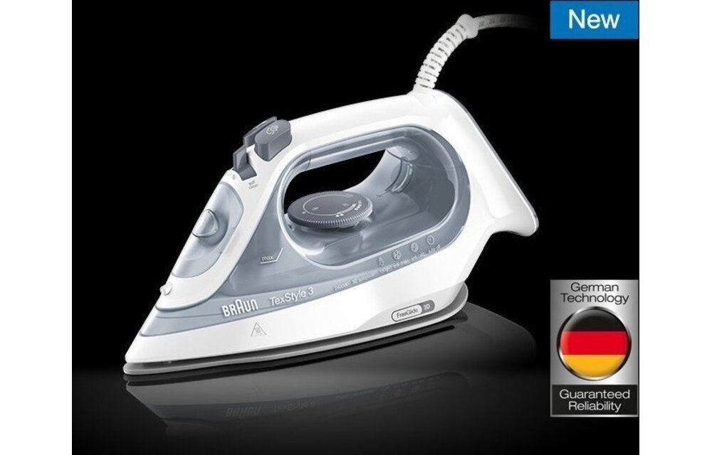 Braun TexStyle 3 SI 3054 GY - Stoomstrijkijzer