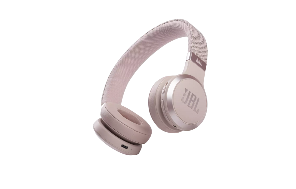JBL Live 460 NC Roze - Draadloze koptelefoon