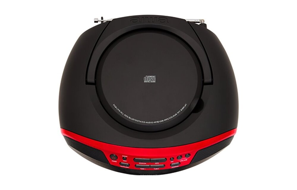 Aiwa BBTU-500DAB Rood - Radio