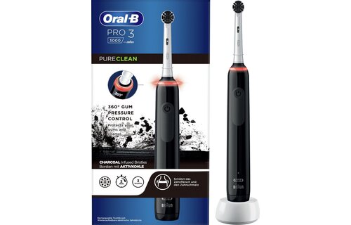 Oral-B Pro 3 3000 Pure Clean Zwart - Elektrische tandenborstel