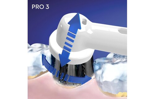 Oral-B Pro 3 3000 Pure Clean Zwart - Elektrische tandenborstel