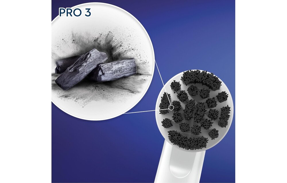 Oral-B Pro 3 3000 Pure Clean Zwart - Elektrische tandenborstel