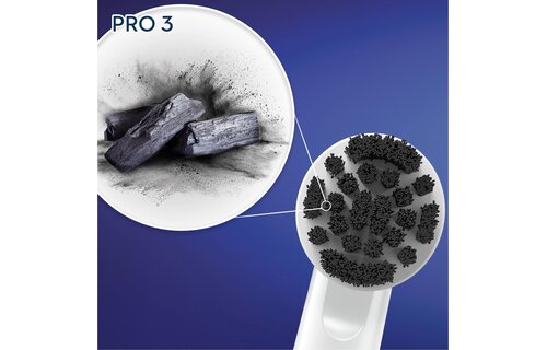 Oral-B Pro 3 3000 Pure Clean Zwart - Elektrische tandenborstel