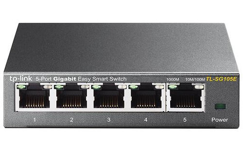 TP-Link TL-SG105E 5-poorts Gigabit Easy Smart - Netwerk switch