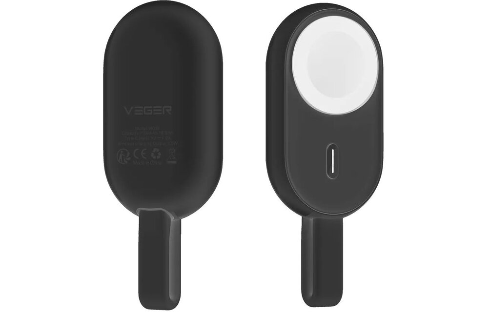 Veger Pomme W0102 1200 mAh voor Apple Watch - Powerbank