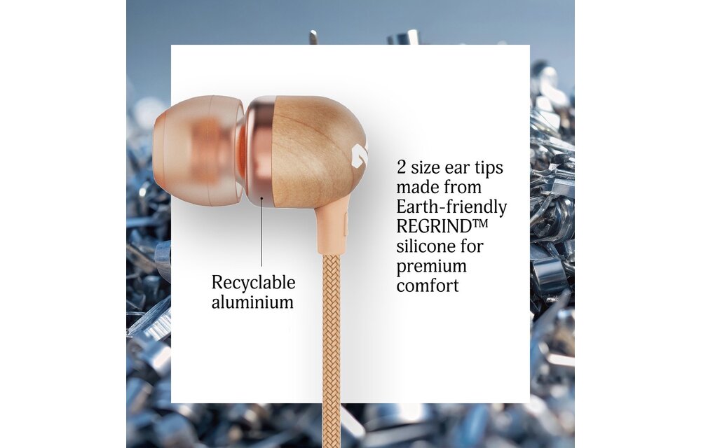 House of Marley Smile Jamaica USB-C Copper - Oordopjes