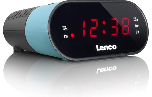 Lenco CR-07 Blauw - Wekkerradio