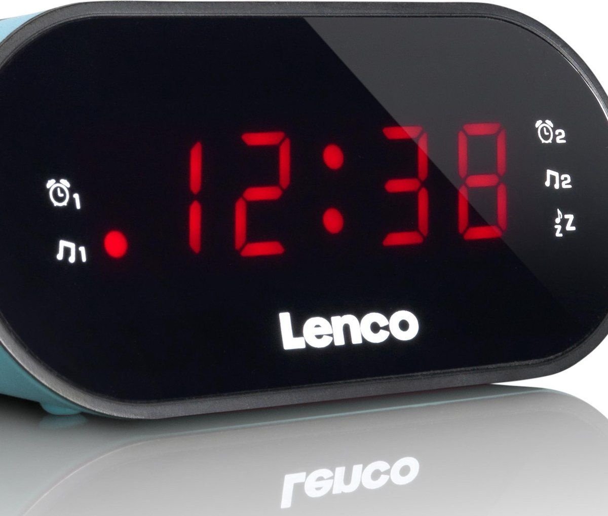 Lenco CR-07 Blauw - Wekkerradio
