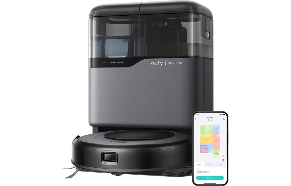 Eufy Omni C20 - Robotstofzuiger