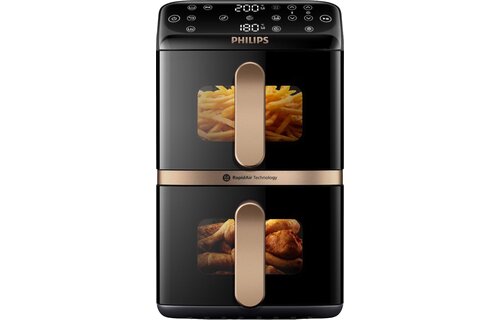 Philips 4000 Series Stacked Dual Basket NA462/70 - Hetelucht friteuse