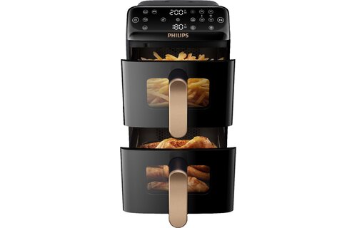 Philips 4000 Series Stacked Dual Basket NA462/70 - Hetelucht friteuse