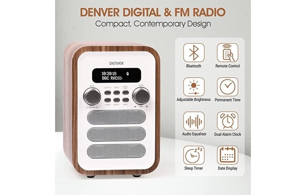 Denver DAB-48WHITE - Radio