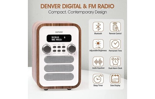 Denver DAB-48WHITE - Radio