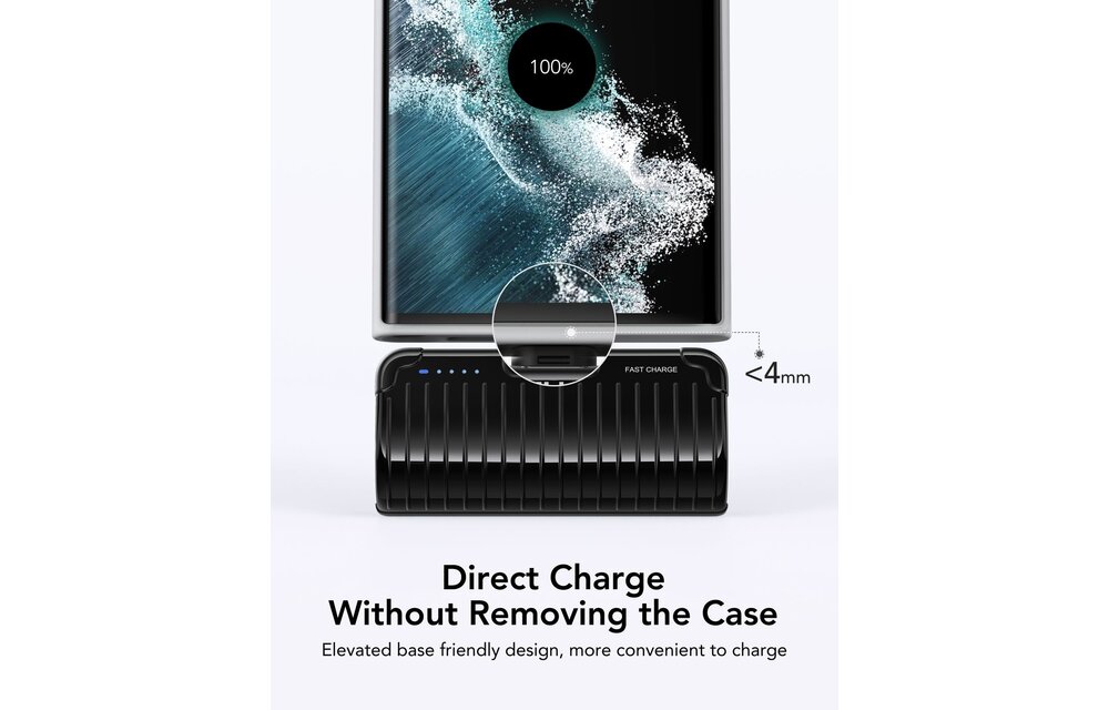 Veger PlugOn Pro-C W0558 5000mAh Zwart - Powerbank