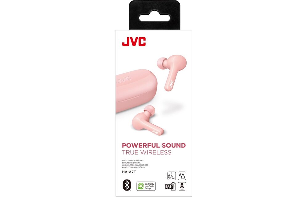 JVC HA-A7T (Roze) - Draadloze oordopjes