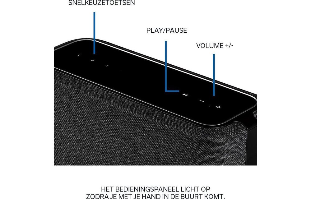 Denon Home 250 Zwart - Draadloze speaker