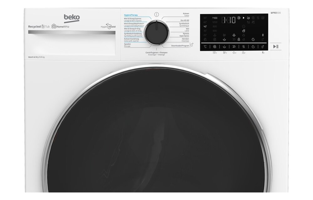 Beko B5DT59442W - Was-droogcombinatie