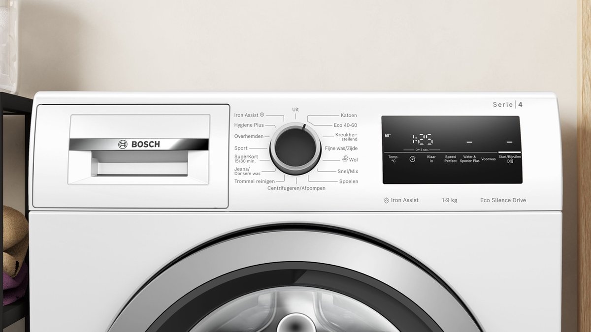 Bosch WAN2827FNL Serie 4 - Wasmachine