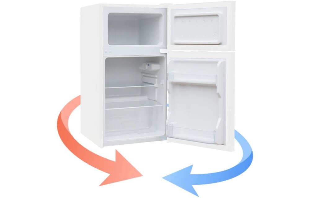 Manta MM545DWH - Koel-vriescombinatie