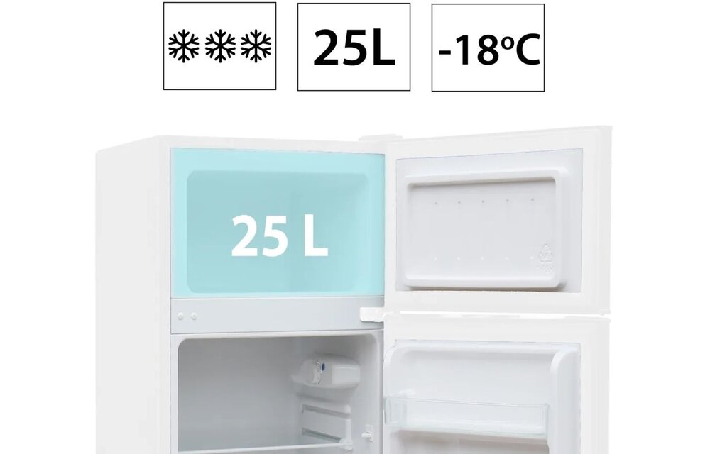 Manta MM545DWH - Koel-vriescombinatie