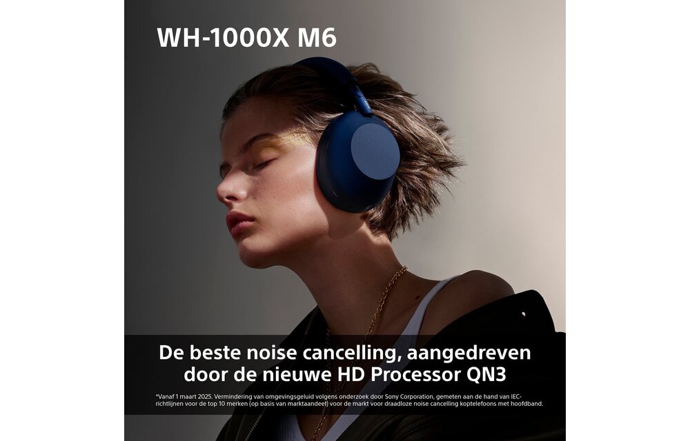 Sony WH-1000XM6 - Draadloze koptelefoon