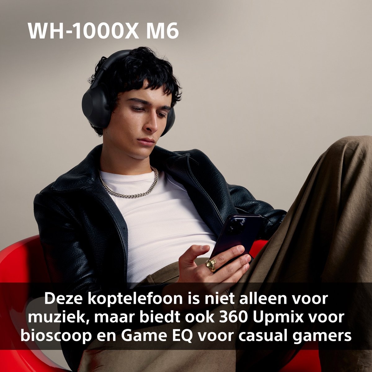 Sony WH-1000XM6 - Draadloze koptelefoon