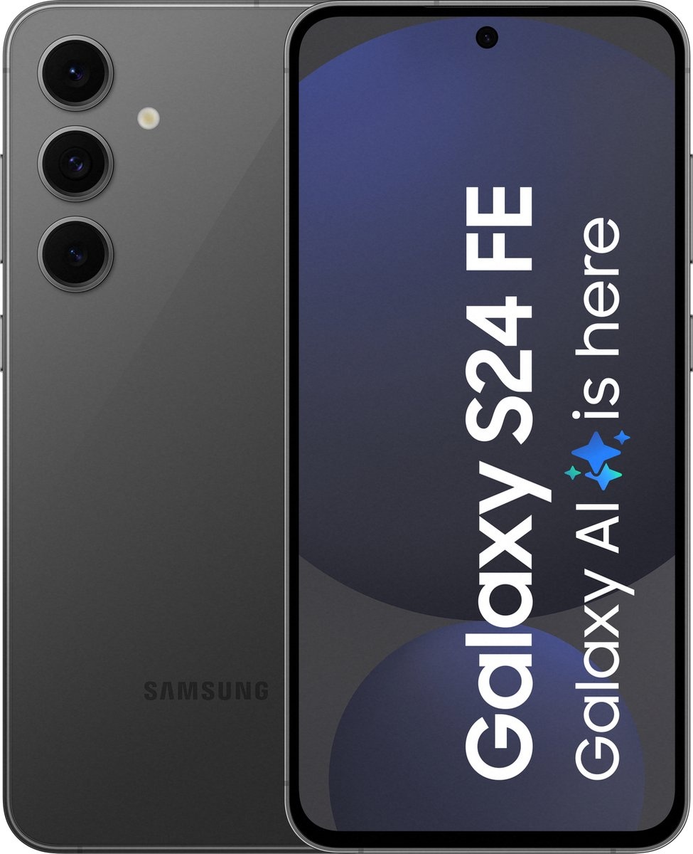 Samsung Galaxy S24 FE 5G 128GB Grafiet - Mobiele telefoon