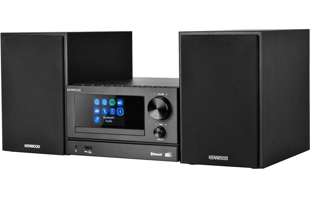 Kenwood M-7000S Zwart - Stereo set