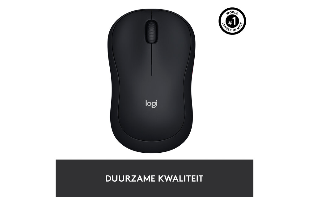 Logitech M185 Grijs - Muis