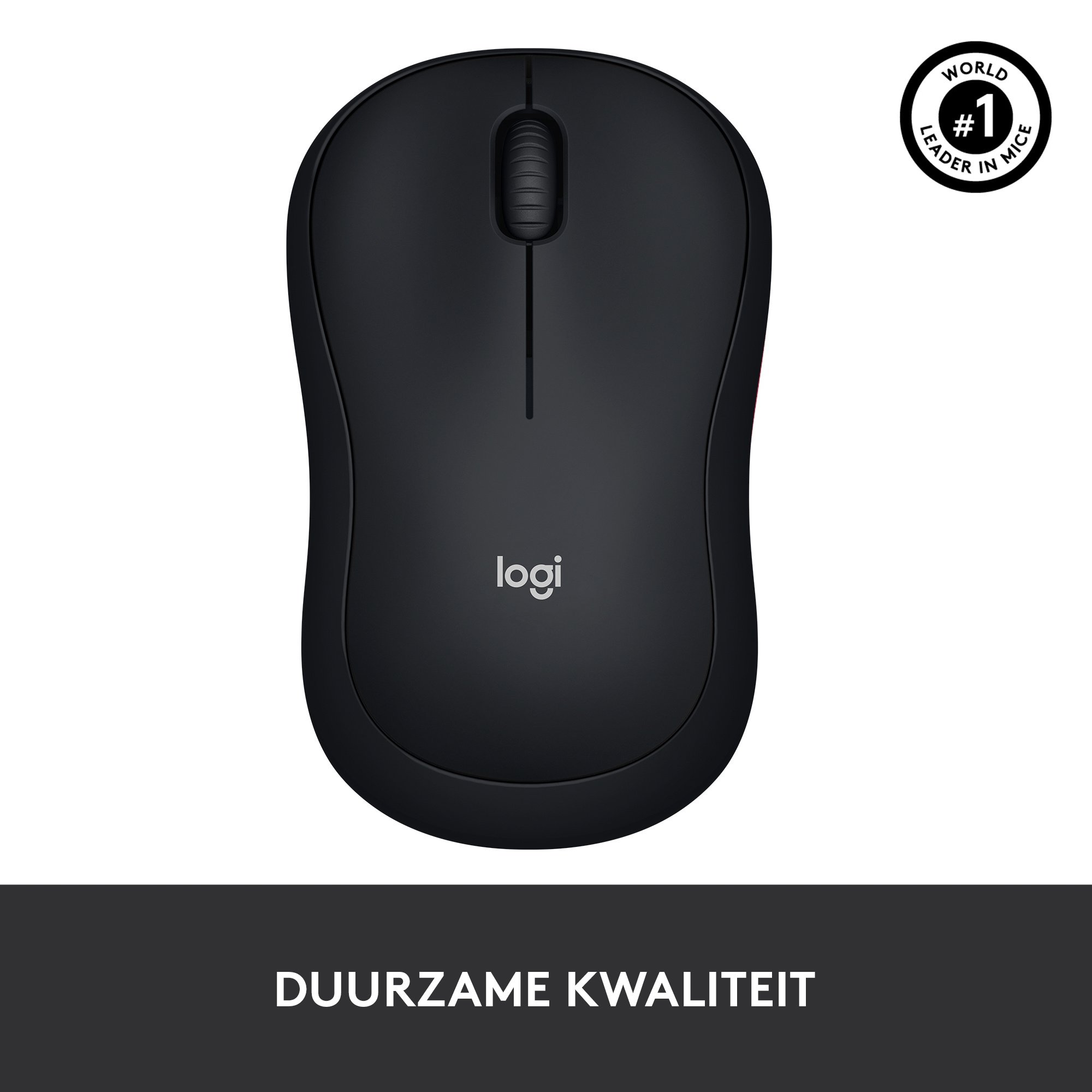Logitech M185 Grijs - Muis