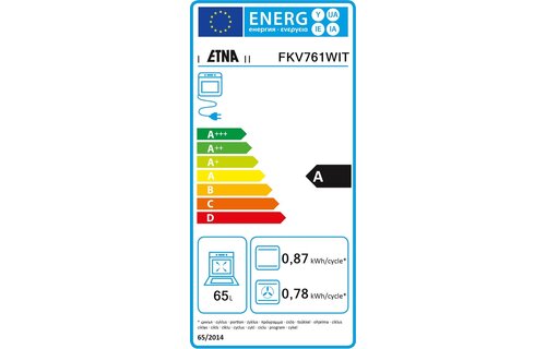ETNA FKV761WIT - Keramisch fornuis