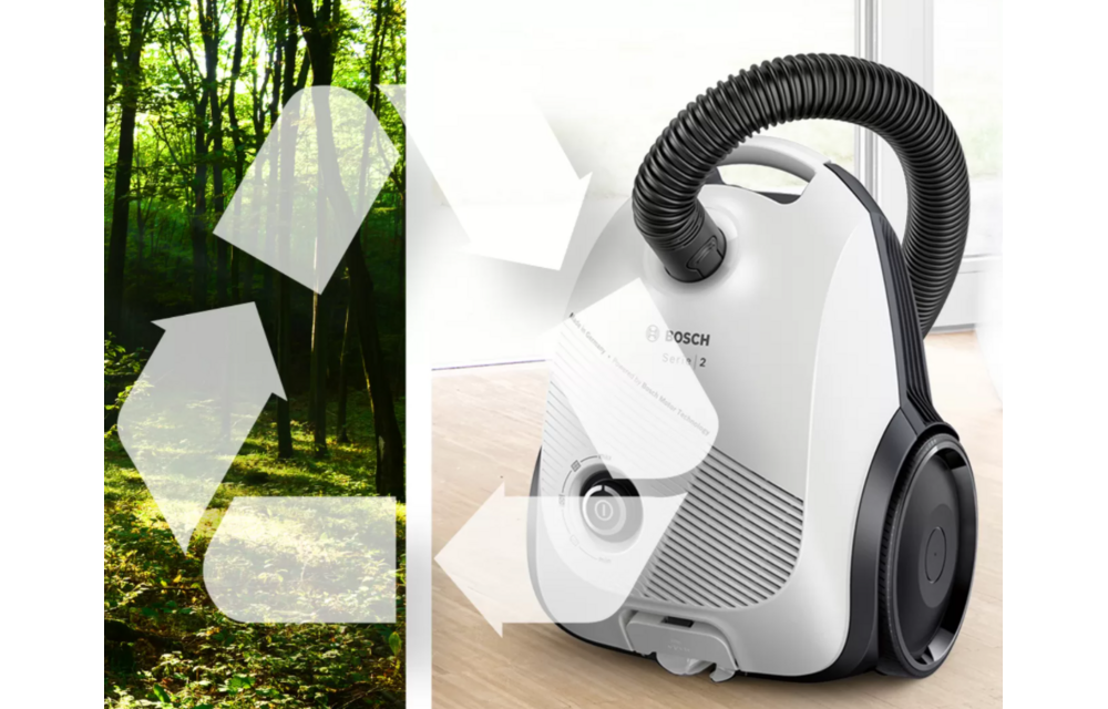 Bosch Serie 2 BGLS2WH1H - Stofzuiger met zak