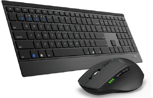 Rapoo 9500M - Toetsenbord + muis set