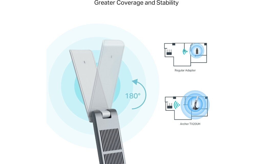 TP-Link Archer TX20UH WiFi 6 USB adapter - Wifi-adapter