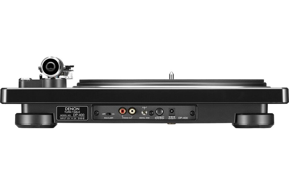 Denon DP-400 Zwart - Platenspeler