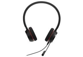 Jabra Evolve 20 MS Stereo (Zwart/Rood) - Headset