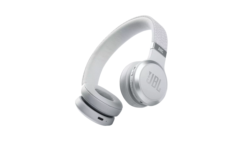 JBL LIVE460NC Wit - On-ear koptelefoon