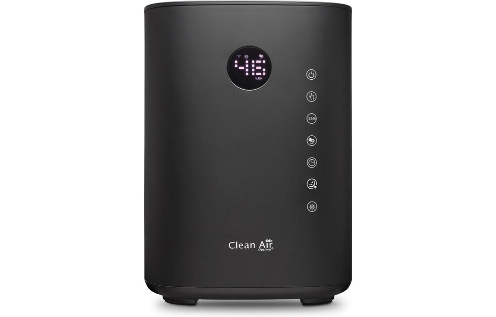 Clean Air Optima CA-604B Smart Zwart - Luchtbevochtiger