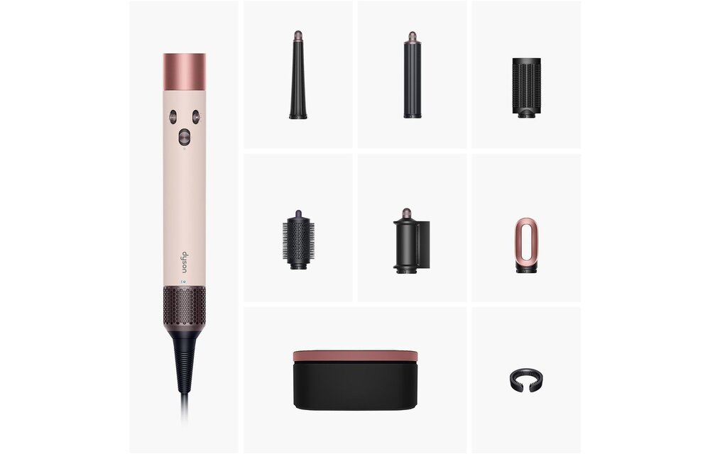 Dyson Airwrap i.d. Straight+Wavy Ceramic Pink/Rose Gold - Krulborstel