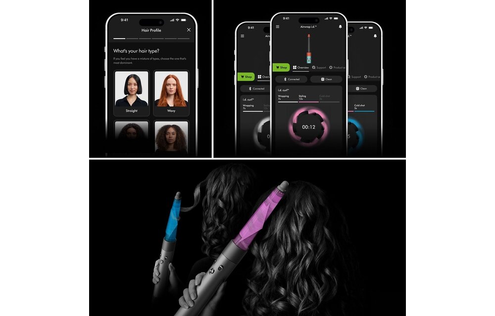 Dyson Airwrap i.d. Straight+Wavy Ceramic Pink/Rose Gold - Krulborstel