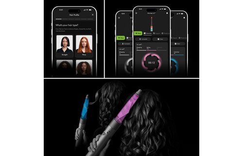 Dyson Airwrap i.d. Straight+Wavy Ceramic Pink/Rose Gold - Krulborstel