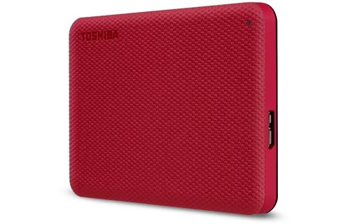 Toshiba Canvio Advance 4TB Rood - Externe schijf
