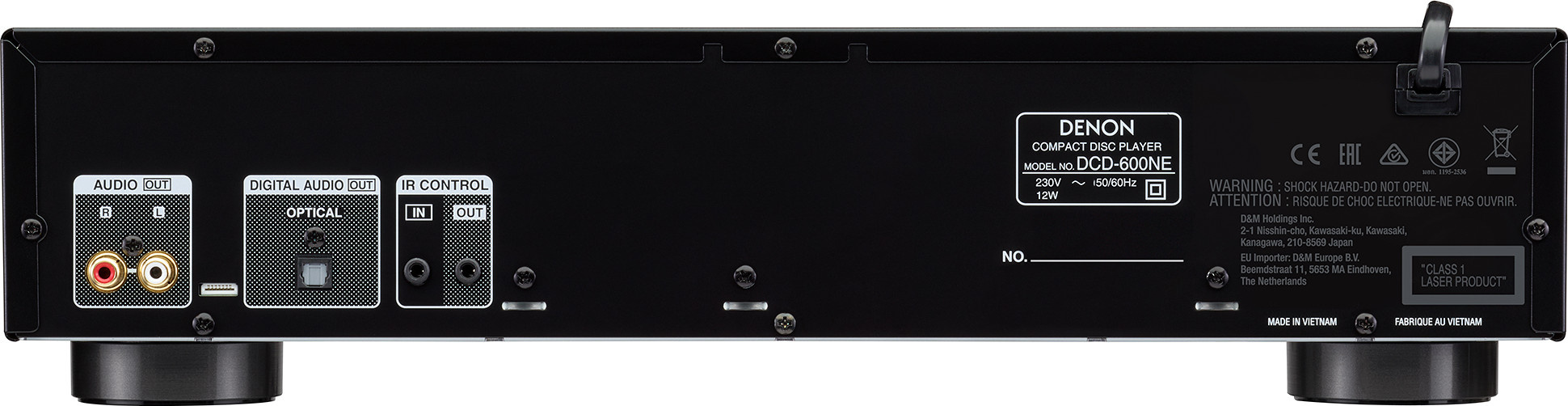 Denon DCD-600NE Zwart - CD speler