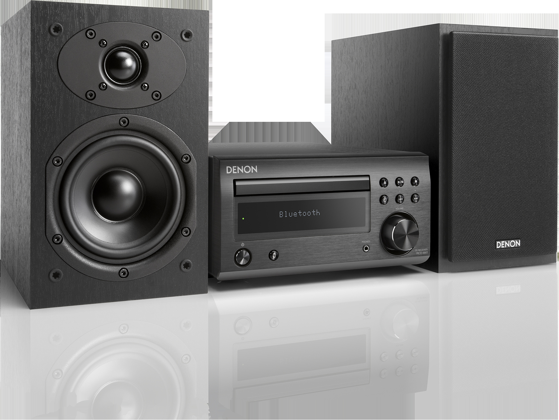 Denon D-M41DAB Zwart - Radio