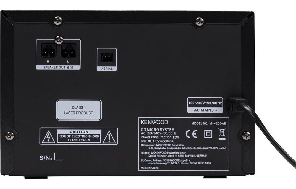 Kenwood M-420DAB - Stereo set