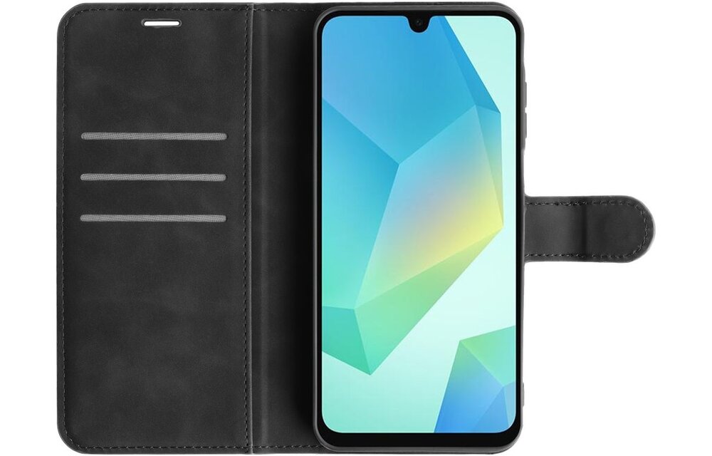 Just in Case PrimeWallet Case Samsung Galaxy A36 / A56 PU leer Zwart - Telefoonhoesje