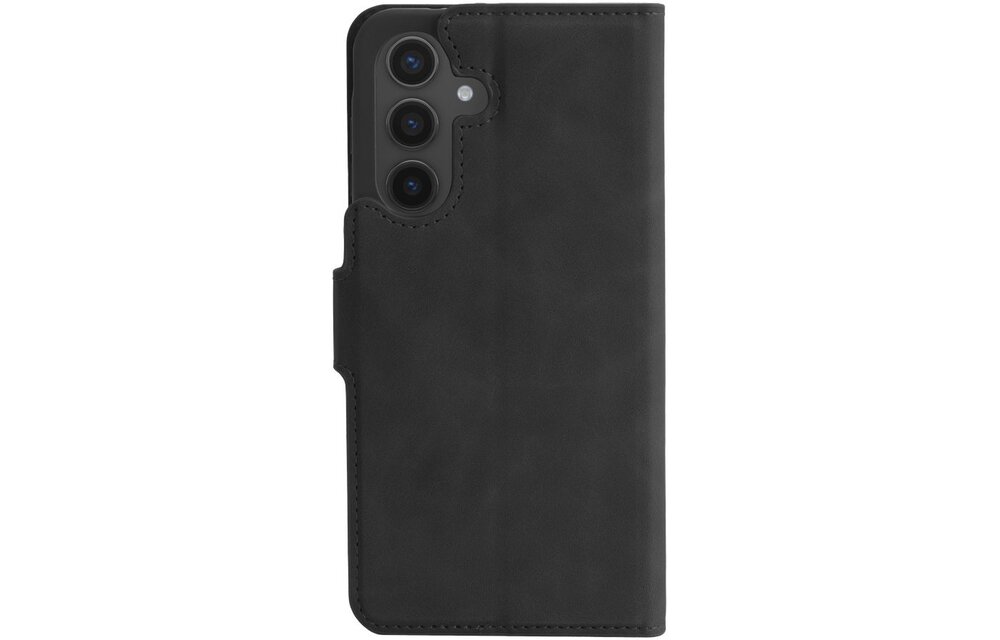 Just in Case PrimeWallet Case Samsung Galaxy S25+ PU leather Wallet Case Black - Telefoonhoesje
