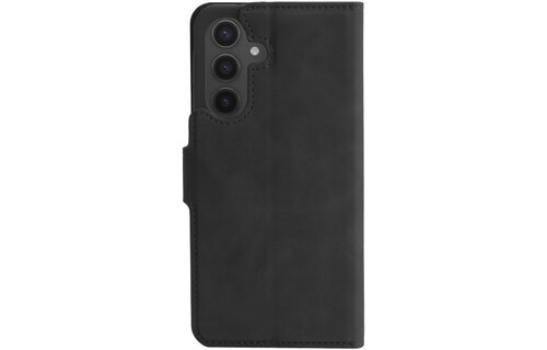 Just in Case PrimeWallet Case Samsung Galaxy S25+ PU leather Wallet Case Black - Telefoonhoesje