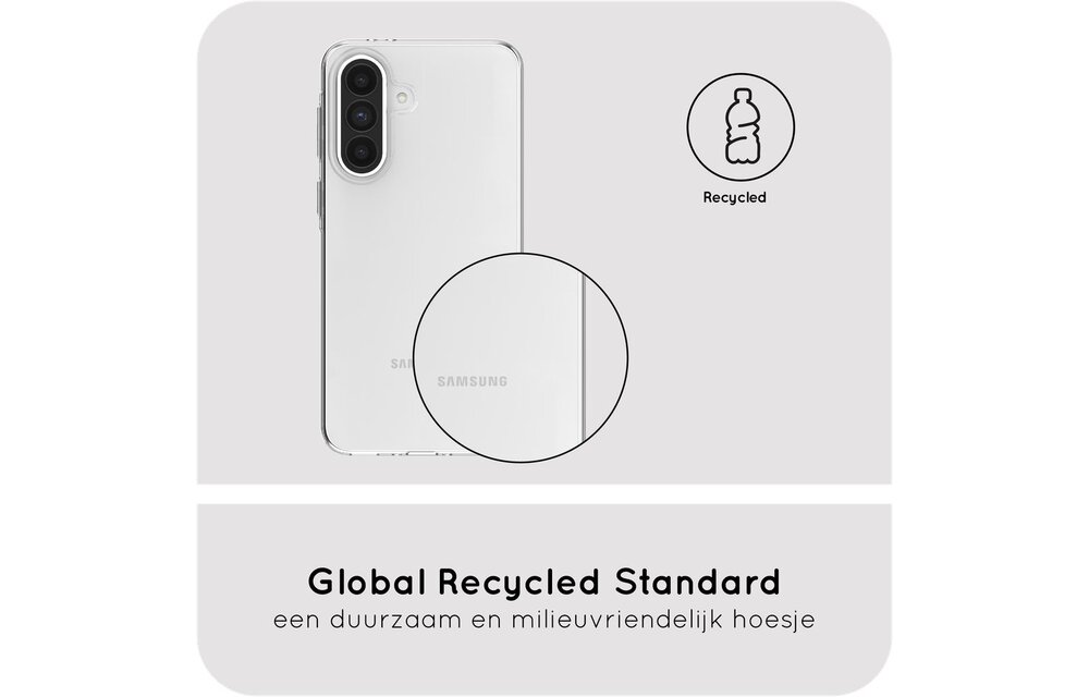 Just in Case Zero% Case Samsung Galaxy A37 Soft TPU Backcover Transparant - Telefoonhoesje